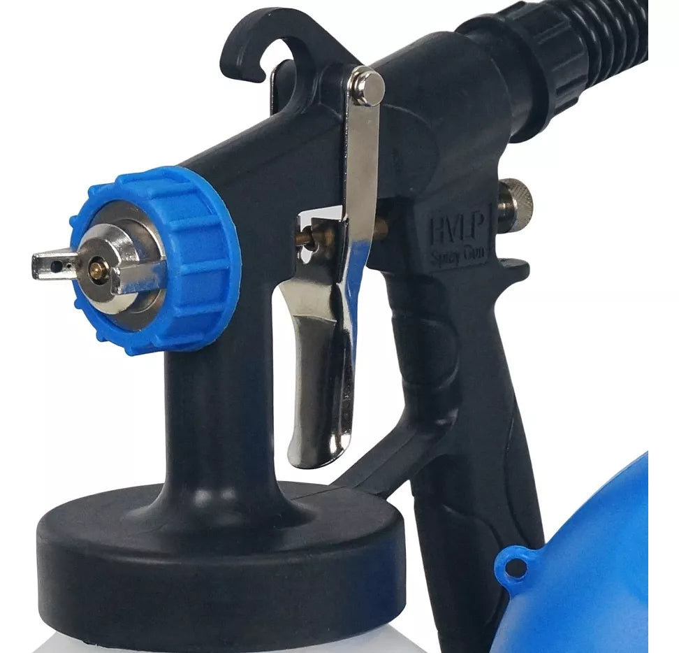 Pistola De Pintura Elétrica Pulverizadora Tinta Com Bico De Metal Compressor De Tinta Viscosímetro Bico De Inflar Paint Pro 650w 220v