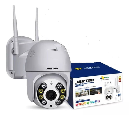 Câmera De Segurança Wifi Jortan Yoosee Sem Fio Full Hd Cor Branco