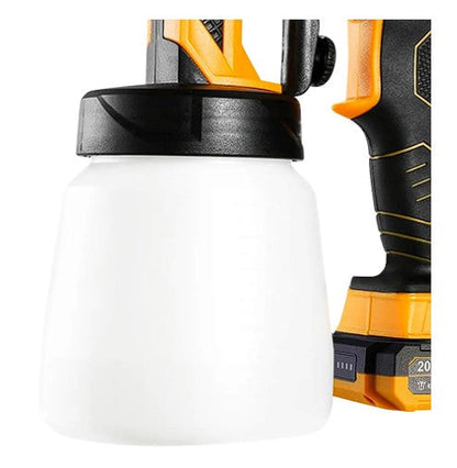 Pistola de Pintura Pulverizadora 800ml à Bateria Lí-ion 20V com Carregador e Acessórios DEKO-DKSG20Q1Y-S1